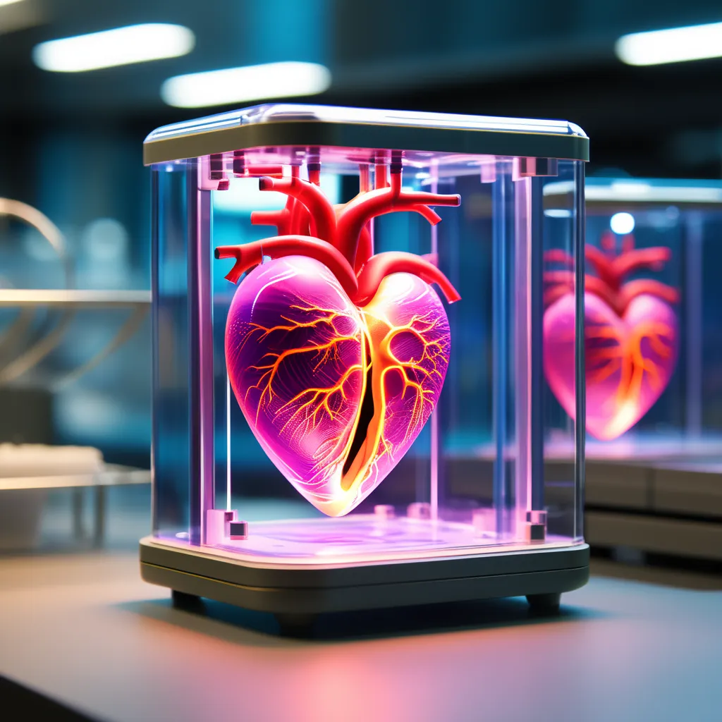 3D Bioprinting Revolution: First Synthetic Heart Transplant