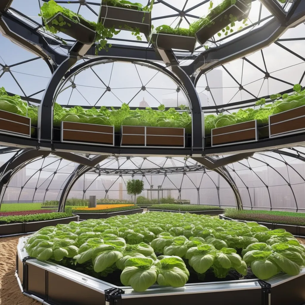 AI-Powered Biodomes Revolutionize Urban Farming