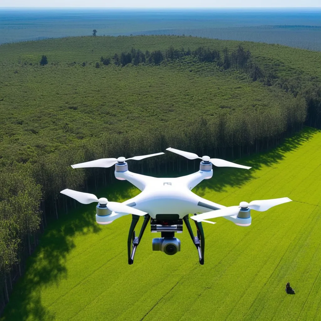 AI-Powered Drone Planting Billion Trees Worldwide