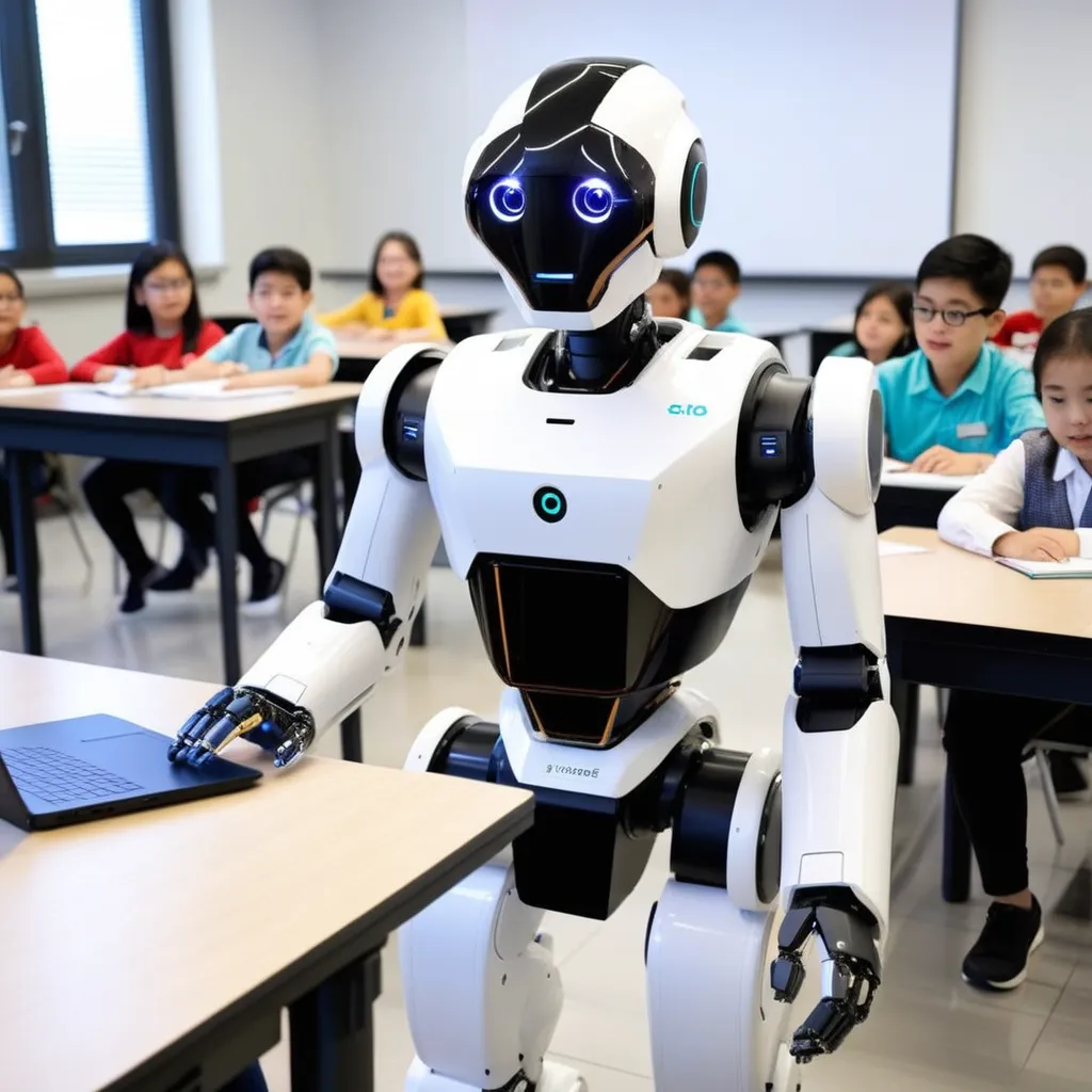 AI-Powered Robot Teachers Become Mainstream in Schools