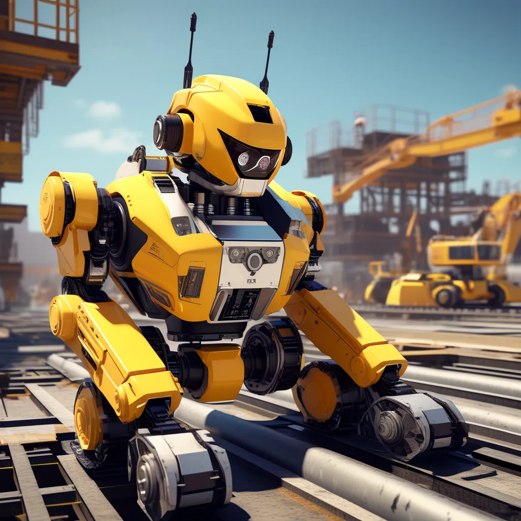 AI-Powered Robots Revolutionize Construction Industry