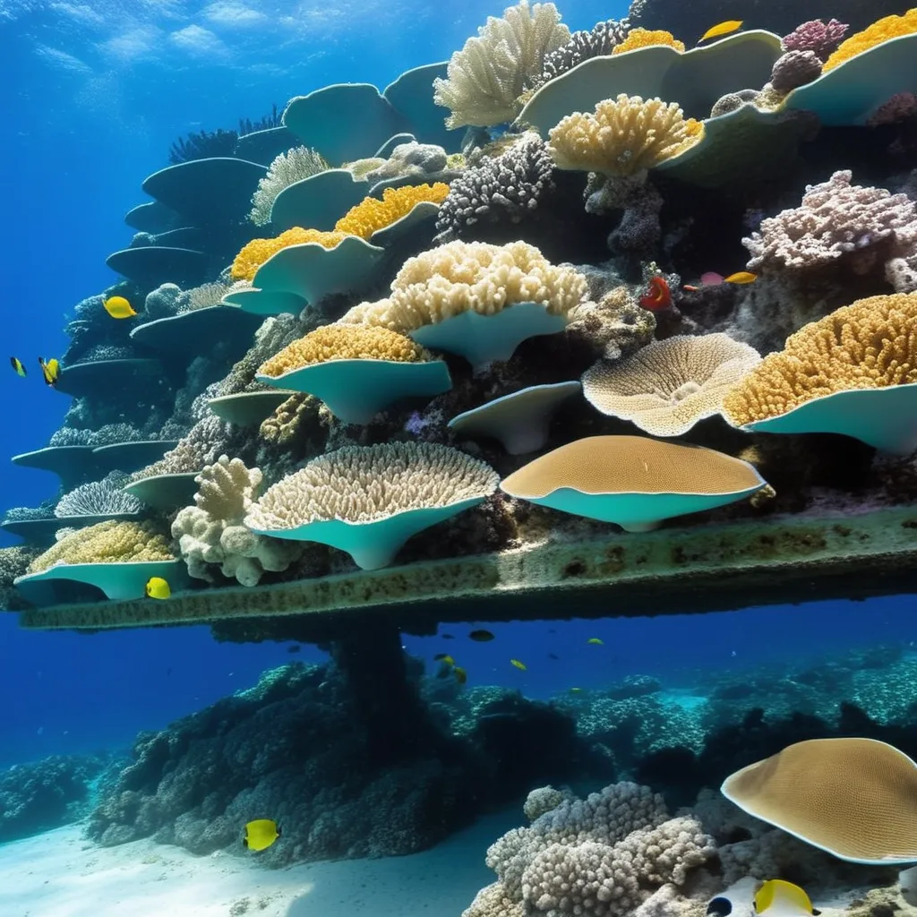 Artificial Coral Reefs: Aiding Ocean Life