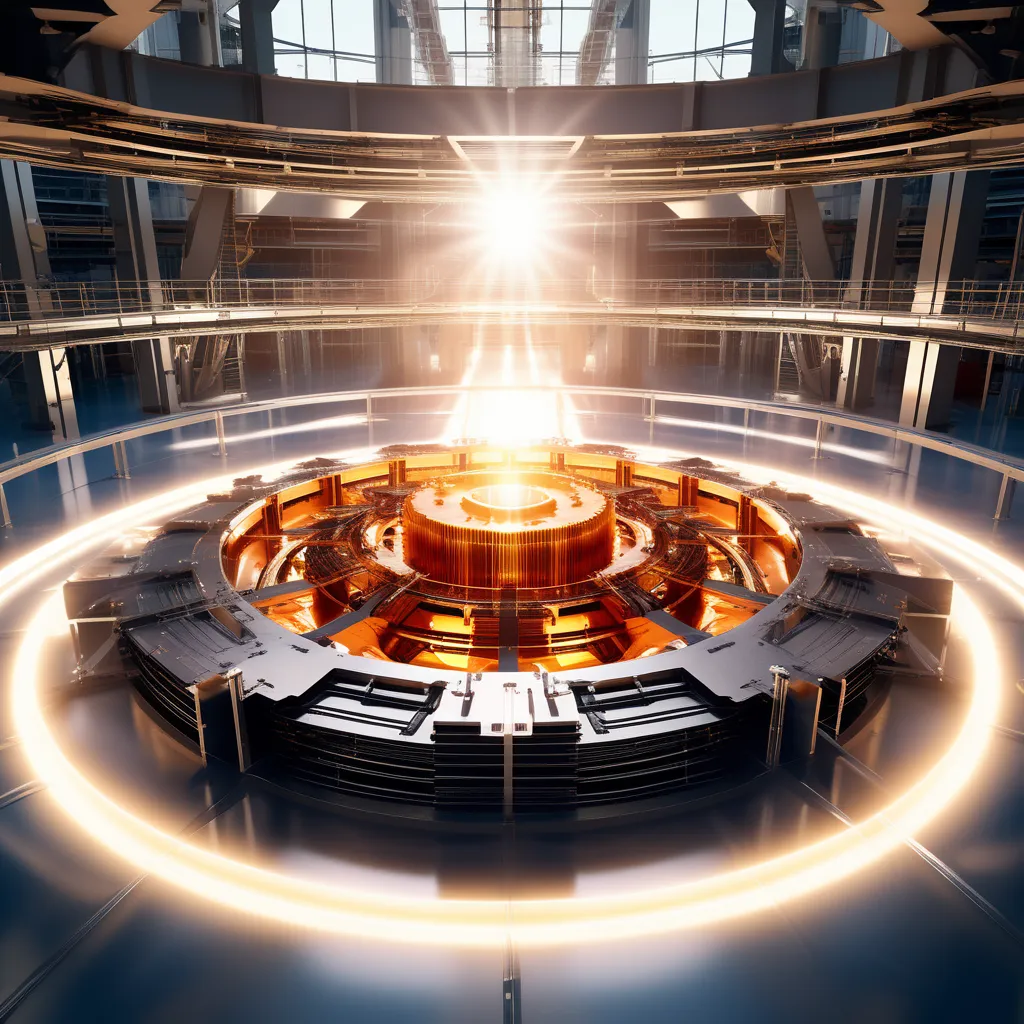 Artificial Sun: Fusion Reactor Sets New Energy Record