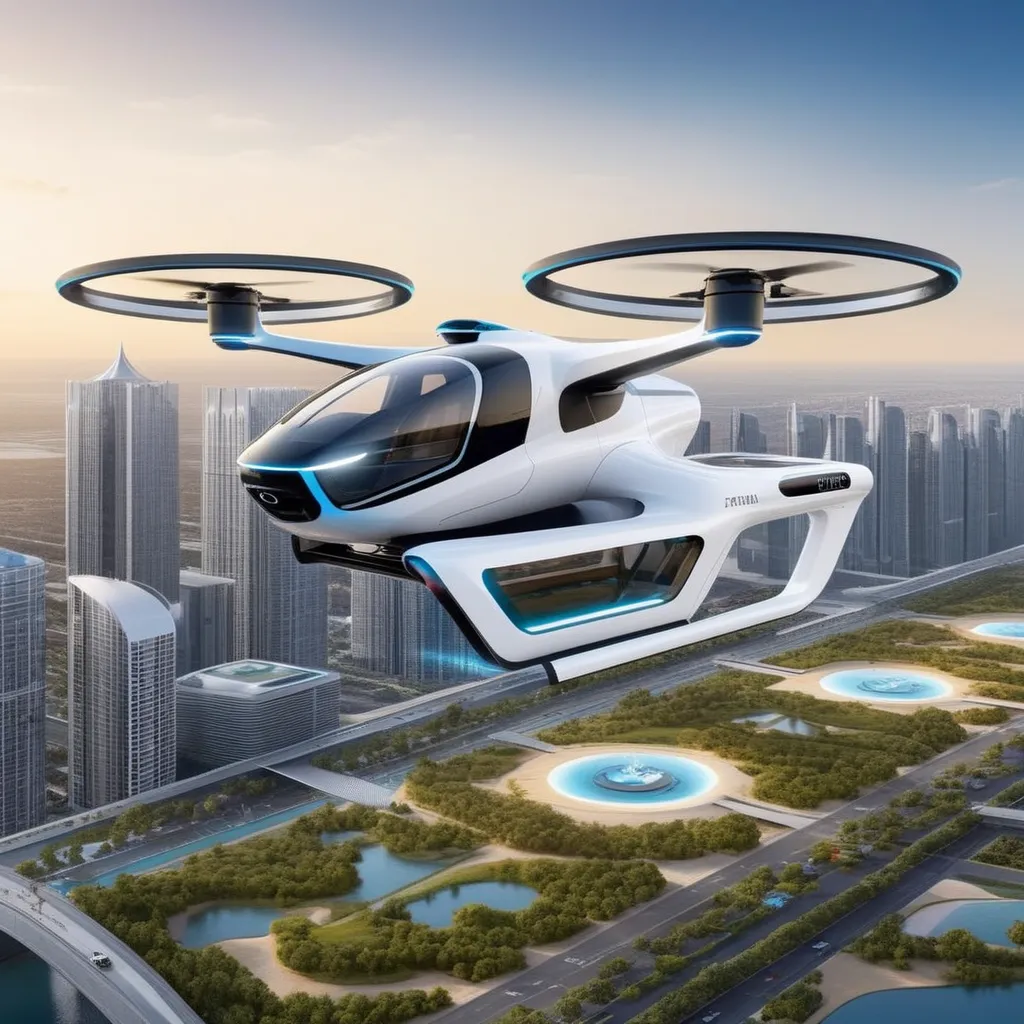 Autonomous Flying Taxis Transform Urban Mobility