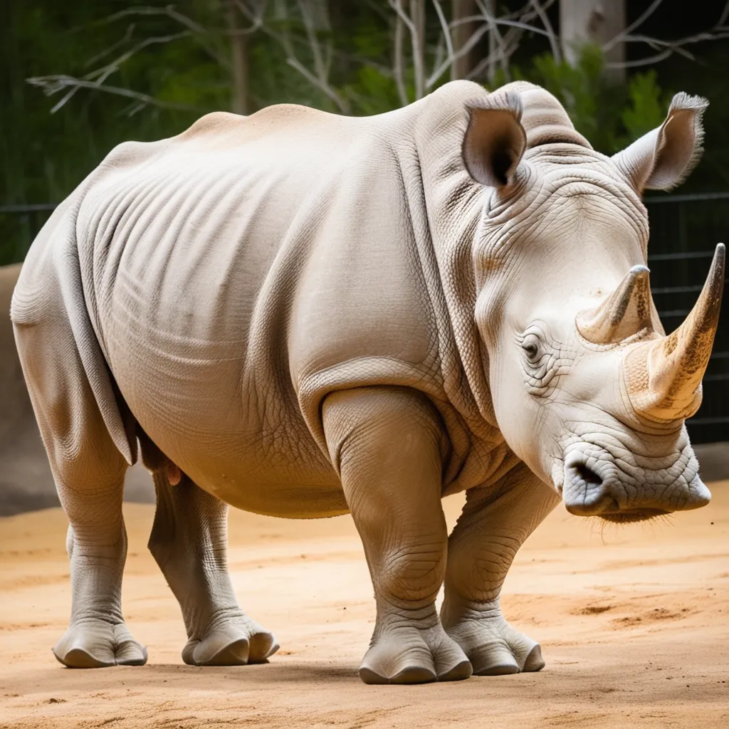 Christmas Miracle: Atlanta Zoo Welcomes the First Southern White Rhinoceros Born on Christmas Eve