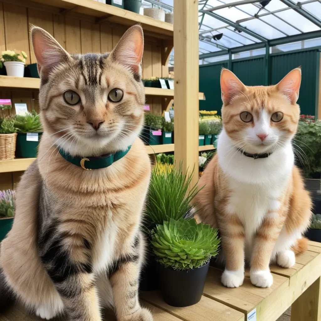 Feline Regulars: Cambridge Garden Centre Welcomes Cats as Their Second Home