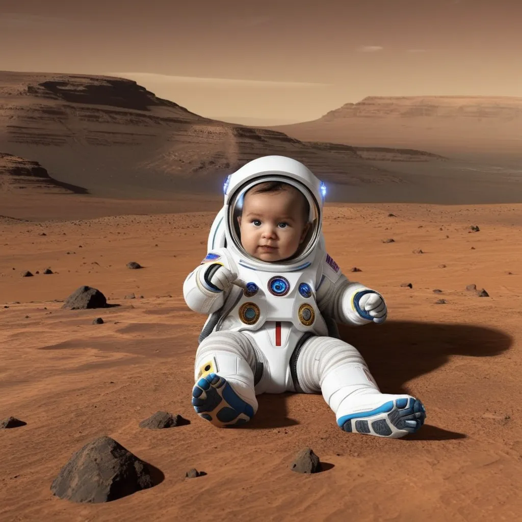First Child Born on Mars: A New Era in Human History