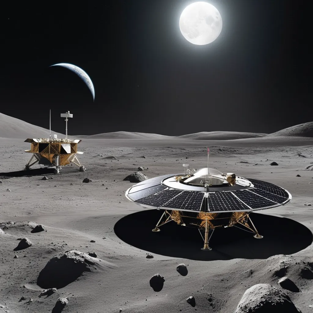 First Human Colony Established on the Lunar Surface