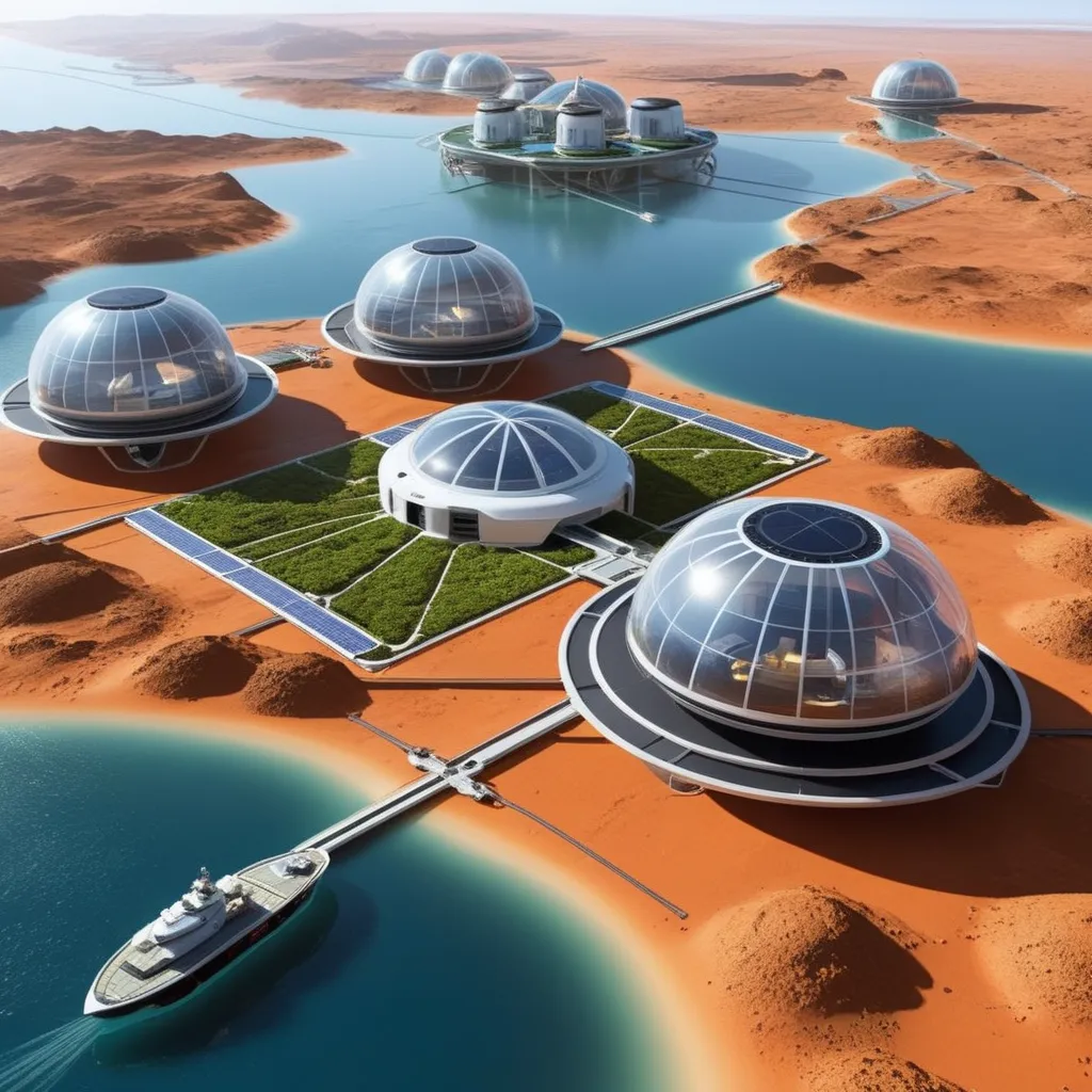 First Permanent SRevolutionary Floating Cities Combat Rising Sea Levelsettlement on Mars Established