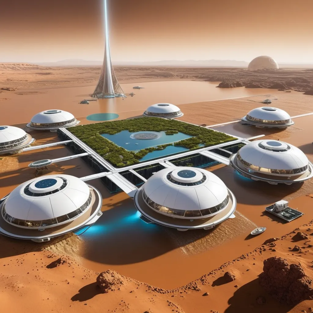 First Permanent SRevolutionary Floating Cities Combat Rising Sea Levelsettlement on Mars Established