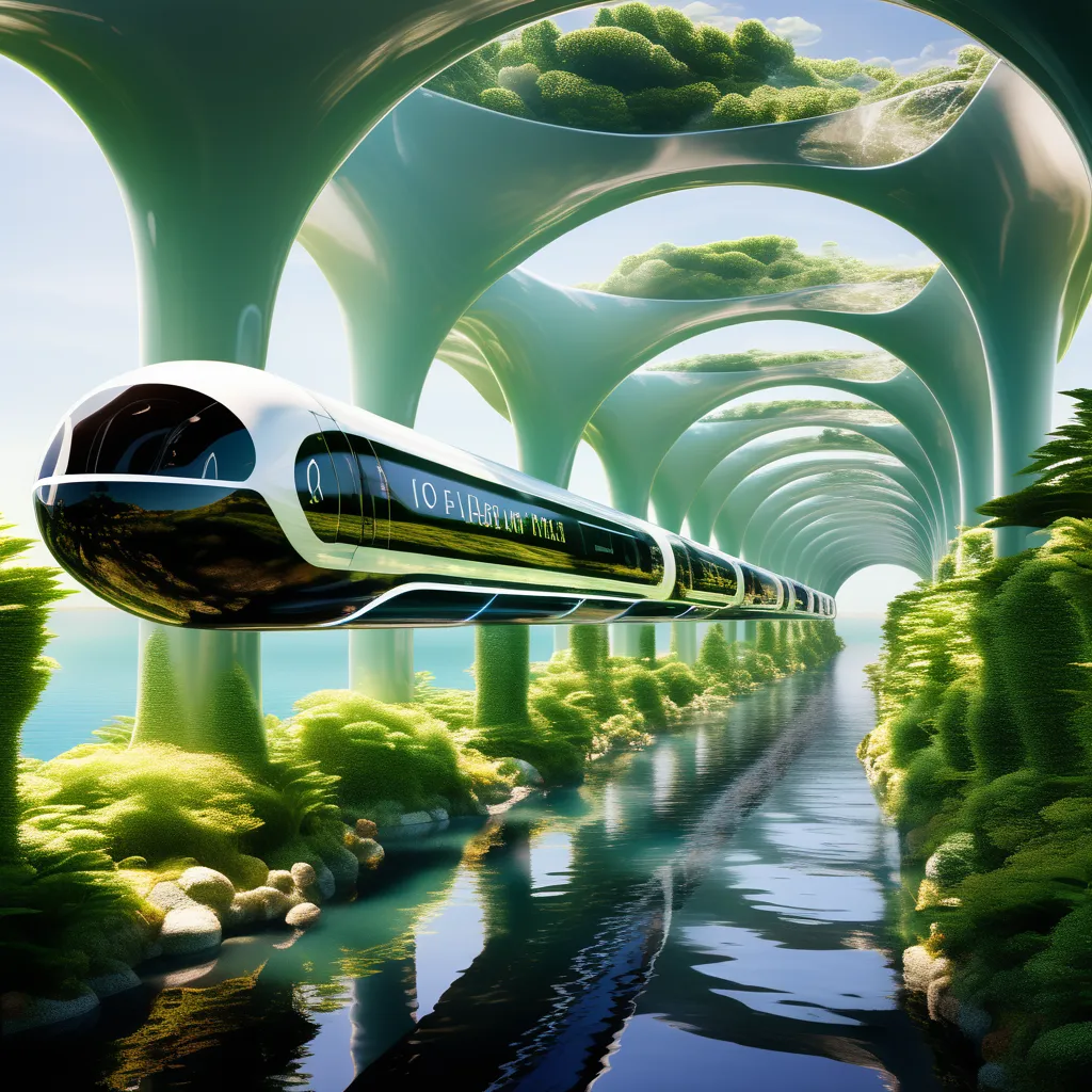 Global Network of Undersea Hyperloop Tubes Proposed