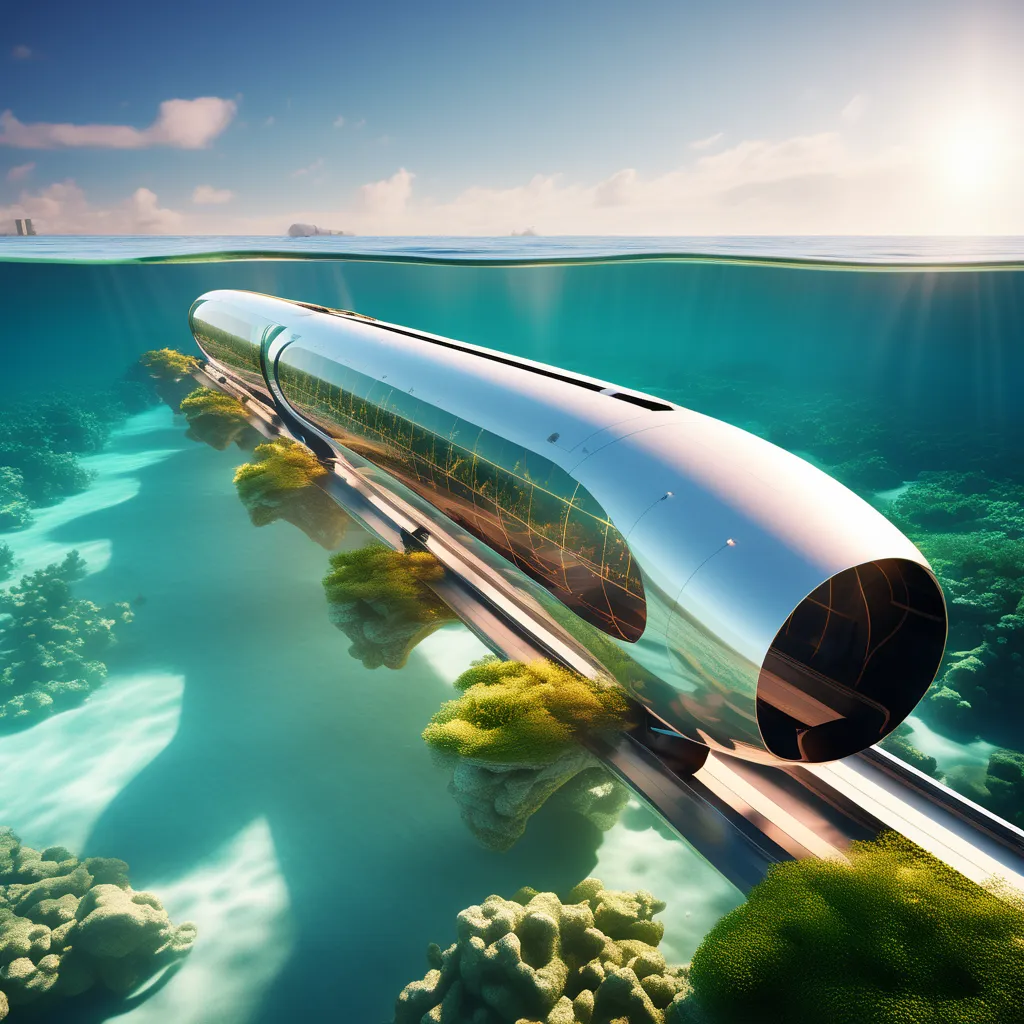 Global Network of Undersea Hyperloop Tubes Proposed