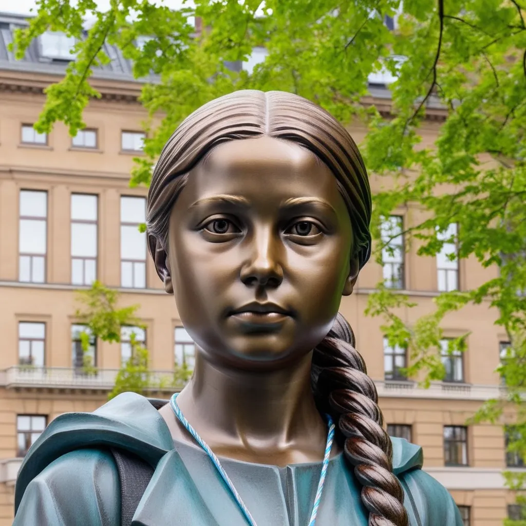 Greta Thunberg Statue Makes a Triumphant Return to the University of Winchester