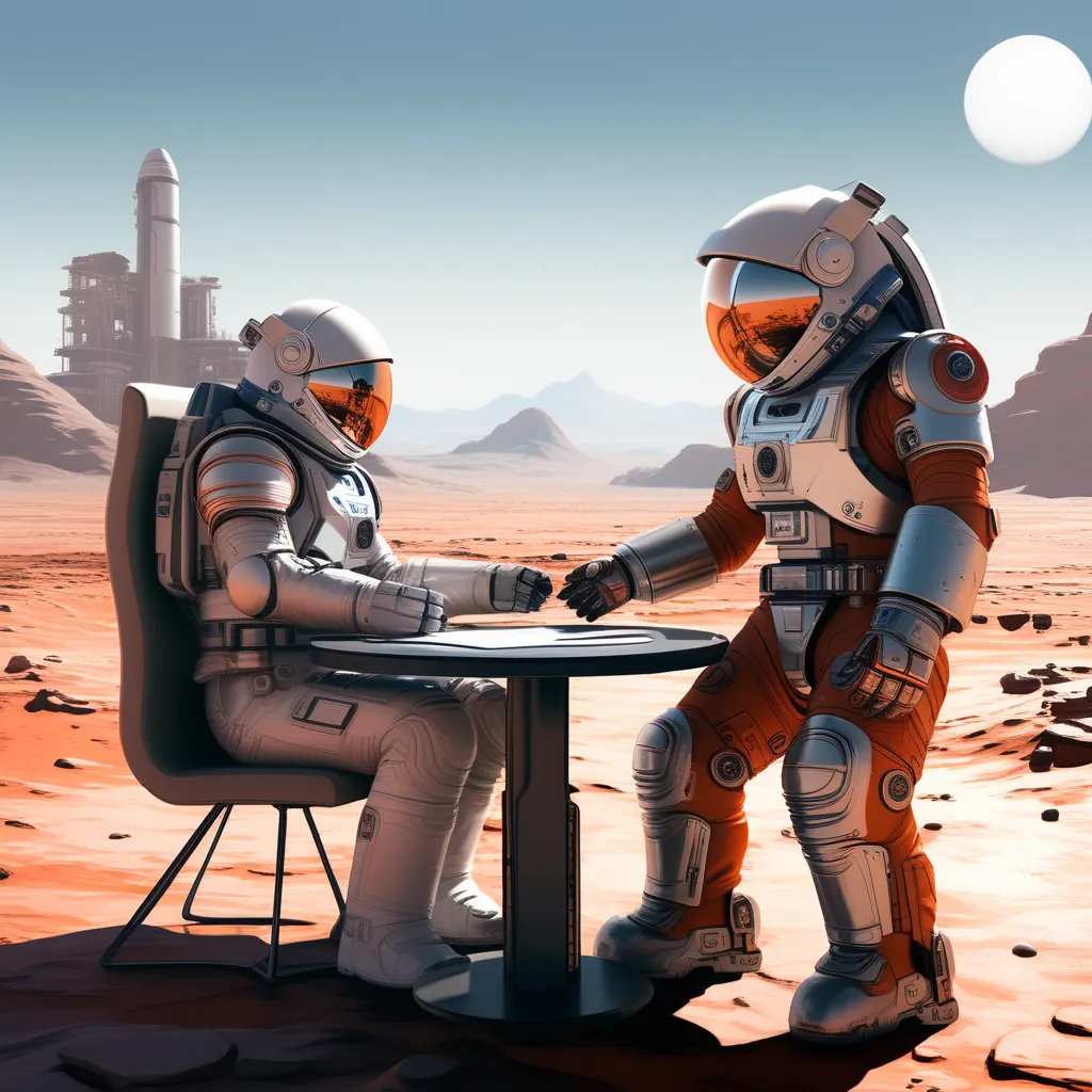 Historic Agreement on Mars Colonization Signed