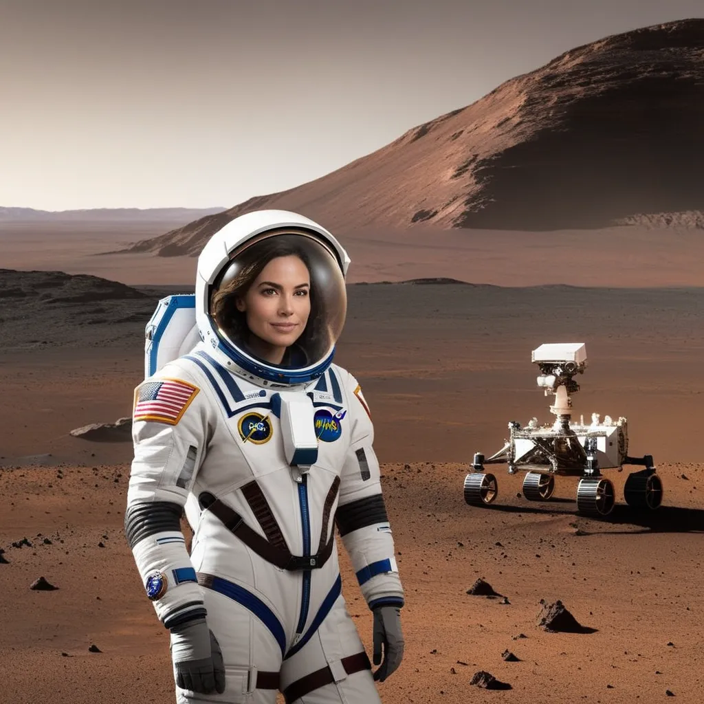 Historic: First Woman on Mars