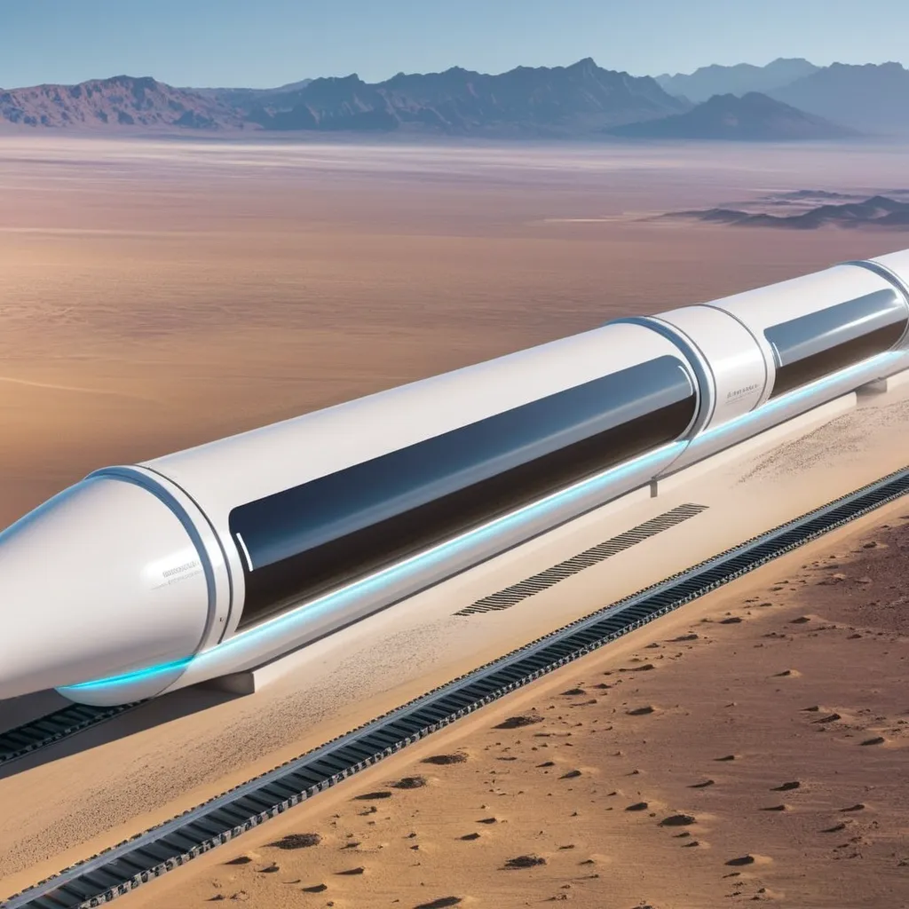 Hyperloop Network Connects Entire Continent