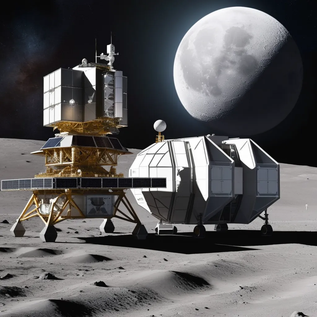 India Aims for Lunar Habitation with Plans for Moon Base by 2047