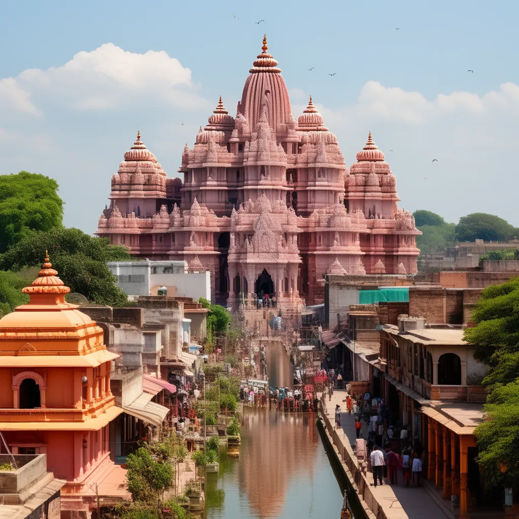 Indian Prime Minister Modi Inaugurates Hindu Temple at Site of Formerly Destroyed Mosque