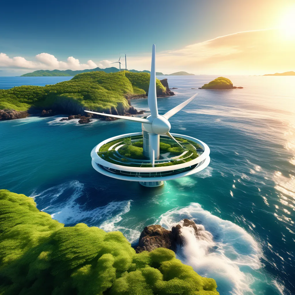Innovative Ocean Turbines Provide Clean Energy for Islands