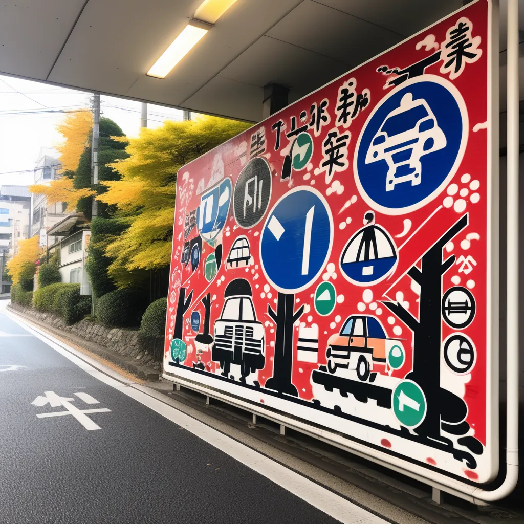 Japanese Traffic Accidents See a Decline Thanks to Artfully Hand-Painted Traffic Signs