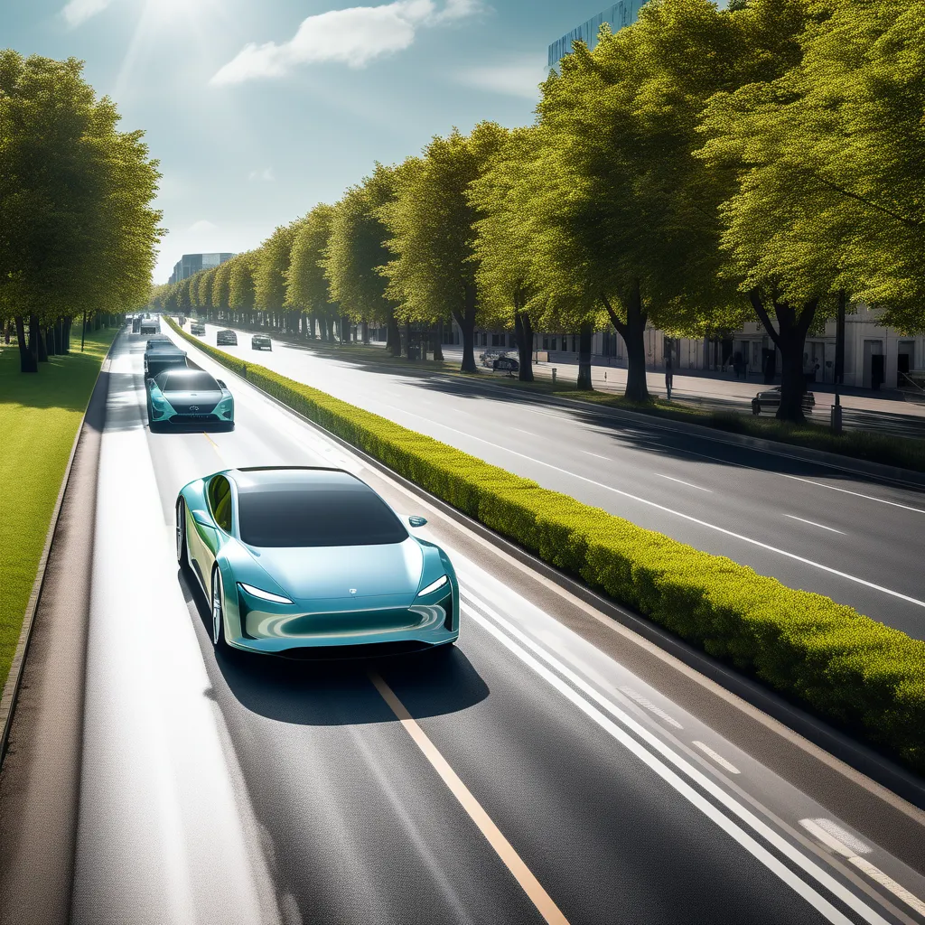 Revolution in Transportation: Electric Roads Charge Vehicles