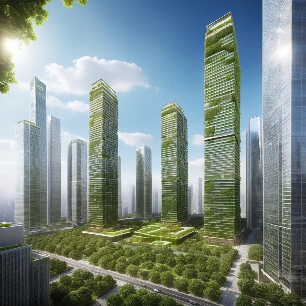 Revolutionary Green Skyscrapers Clean City Air