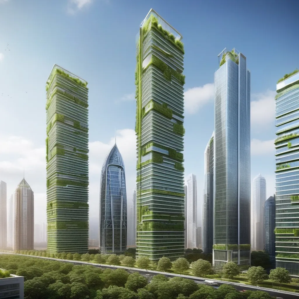 Revolutionary Green Skyscrapers Clean City Air