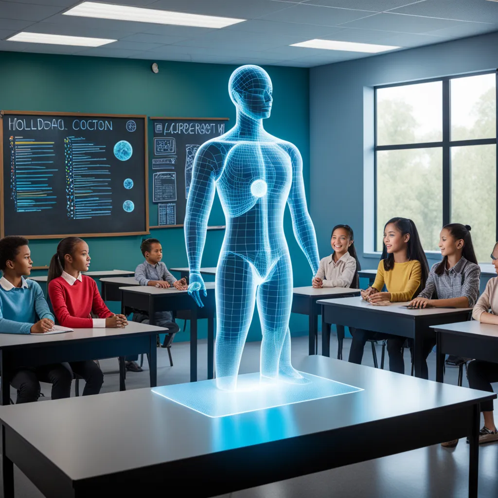 Revolutionizing Education: Hologram Teachers in Classrooms