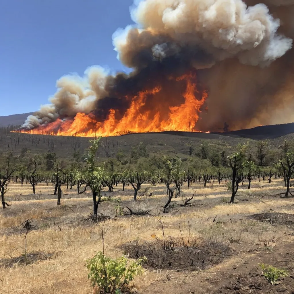 The Connection Between Climate Change and Wildfires: Insights from Chile