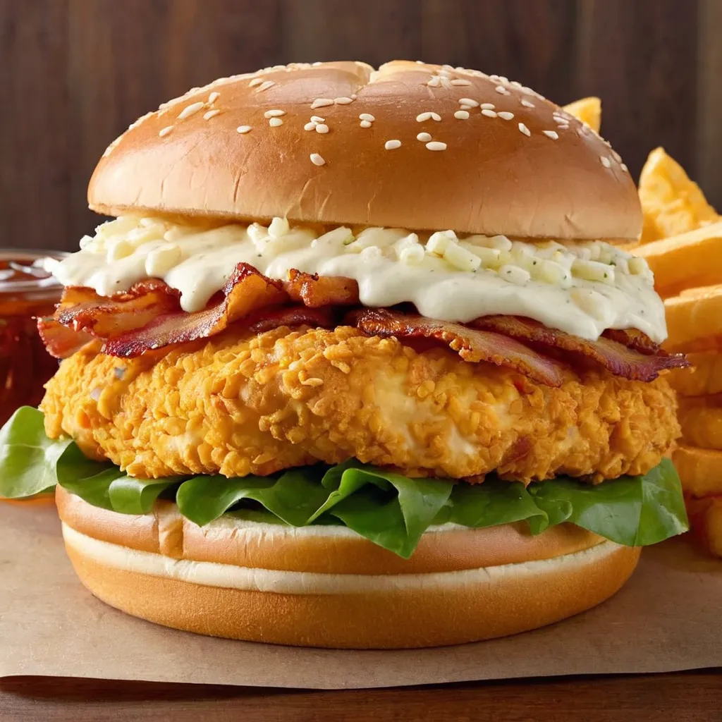 The Least Healthy Chicken Sandwiches Offered by 16 Prominent Restaurant Chains