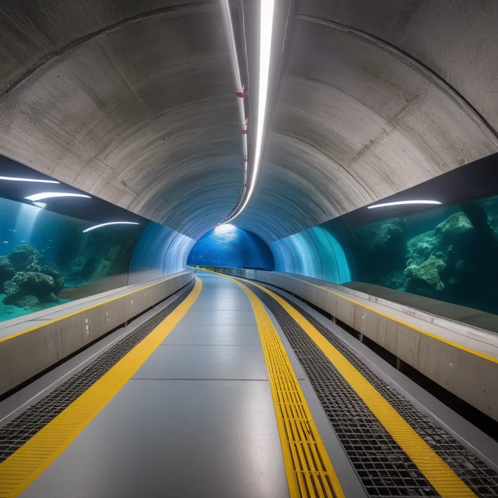 World's Deepest Underwater Tunnel Connects Continents