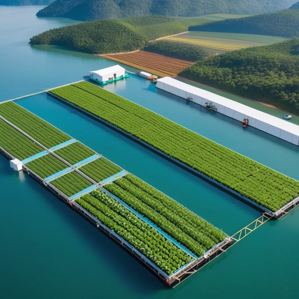 World's First Floating Agricultural Farms Operational