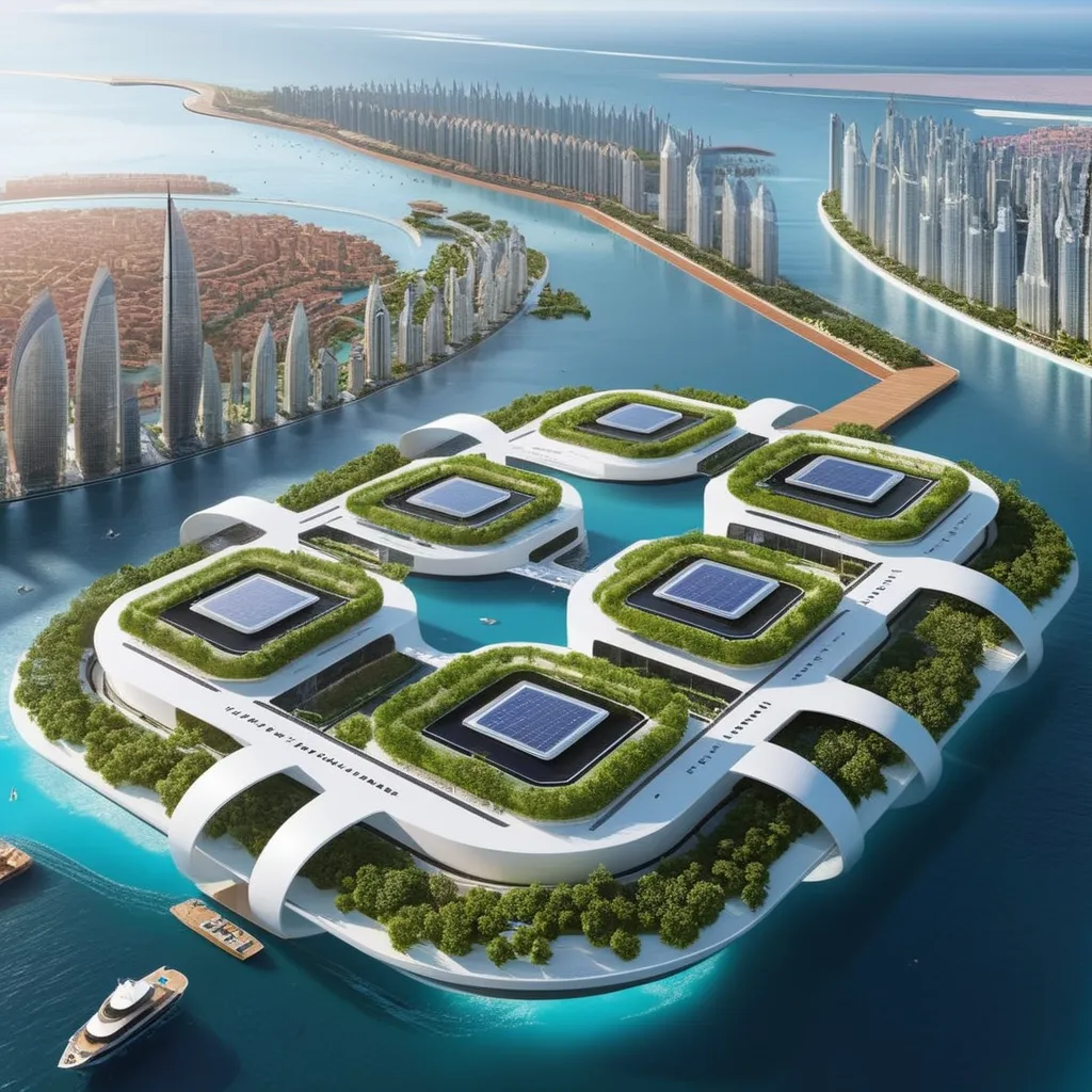 World's First Floating City Unveiled as Sea Levels Rise
